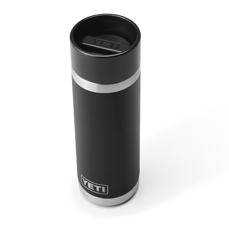 Yeti - Rambler 18 oz Bottle with HotShot Cap - Black