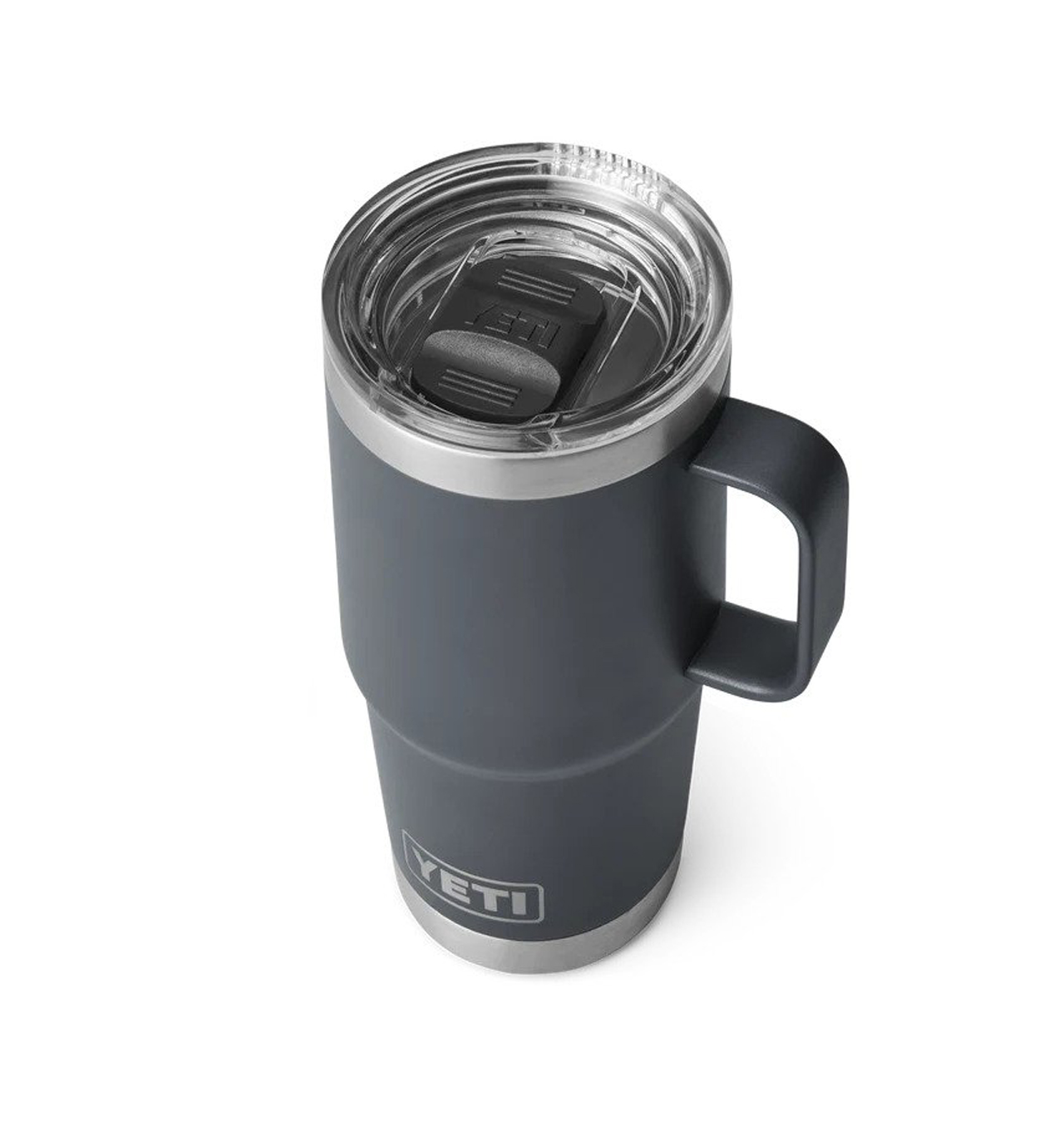 Yeti Rambler 20 oz Travel Mug with Stronghold Lid Charcoal