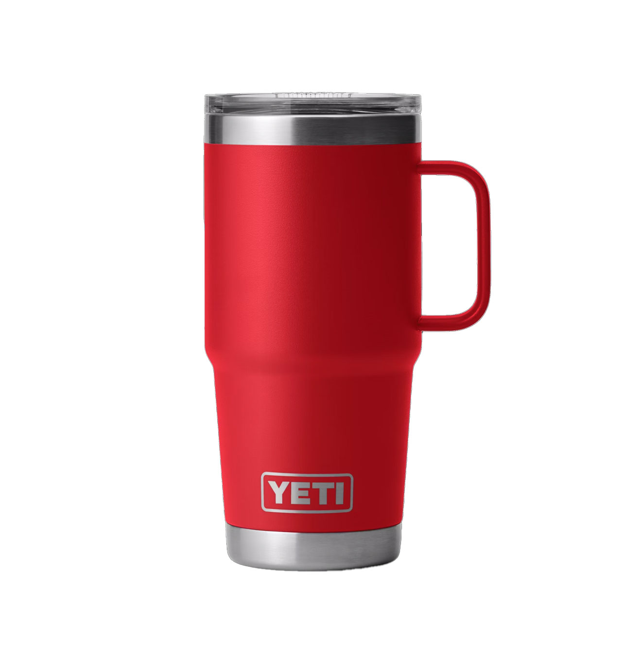 Yeti - Rambler 20 oz (591 ml) Travel Mug with Stronghold Lid - Rescue Red