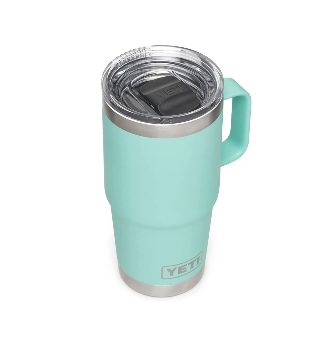 Yeti 20 Oz Travel Mug
 Yeti Rambler 20 oz Travel Mug with Stronghold Lid SeaFoam