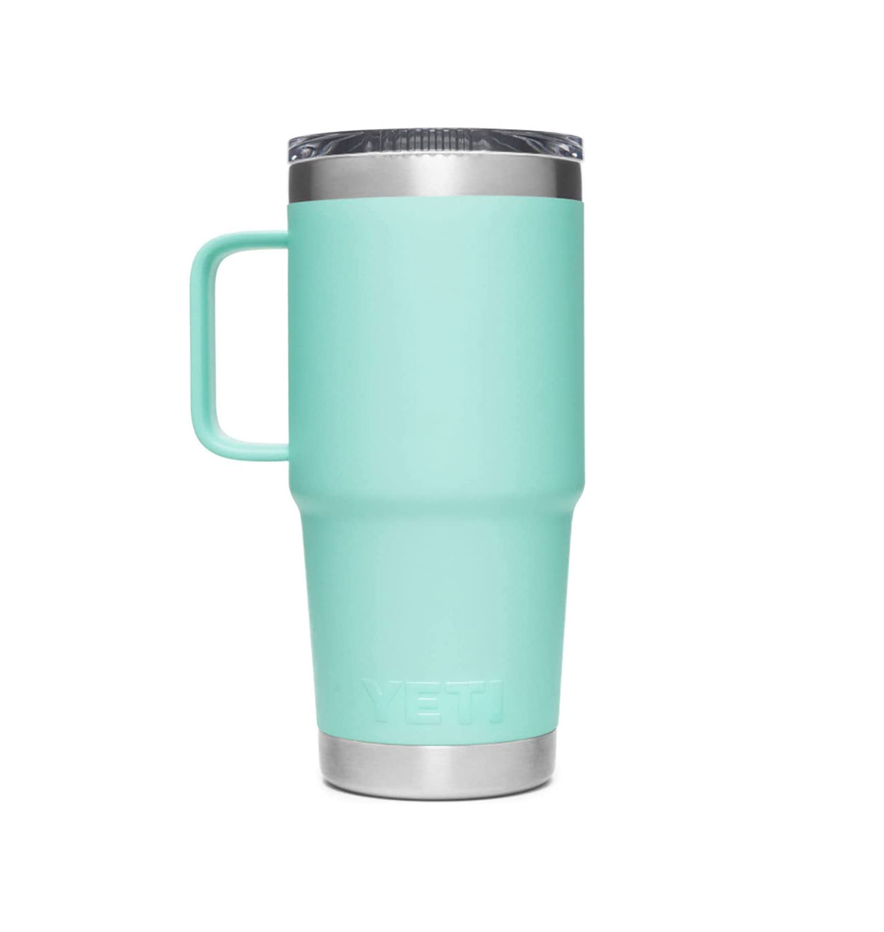 Yeti Rambler 20 oz Travel Mug with Stronghold Lid SeaFoam