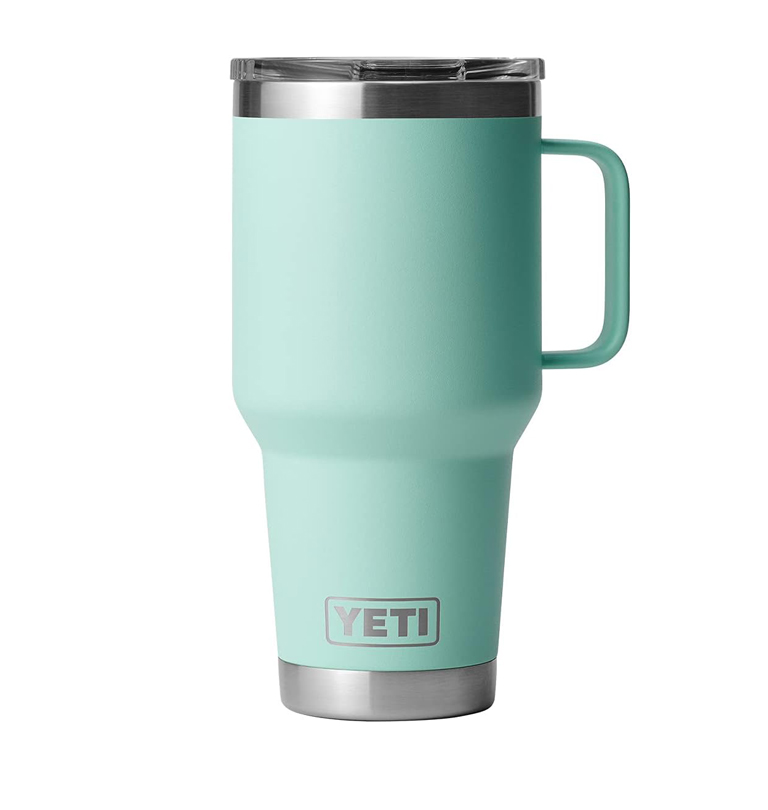 Yeti - Rambler 30 oz Travel Mug with Stronghold Lid - SeaFoam