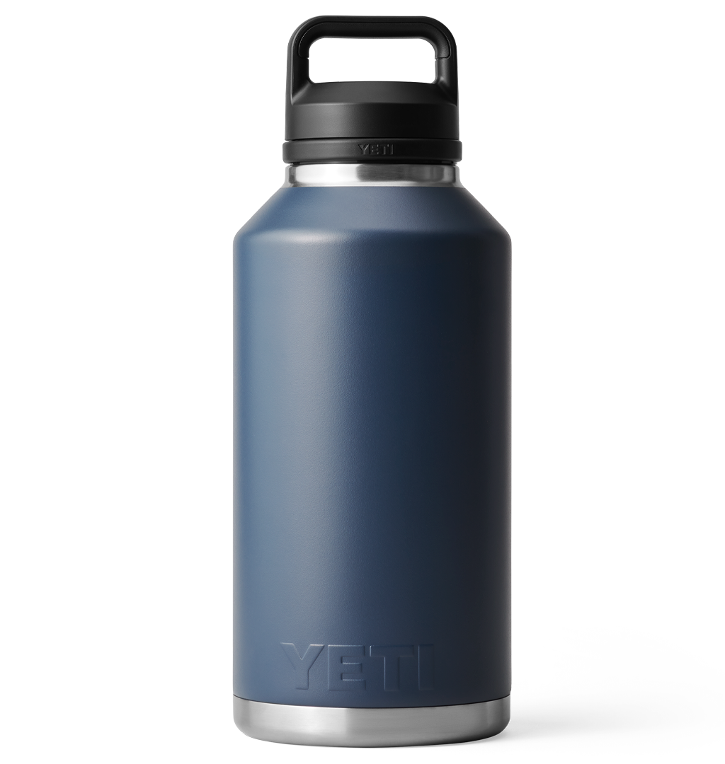 Yeti - Rambler 64oz Stainless-Steel Bottle with Cap - Navy