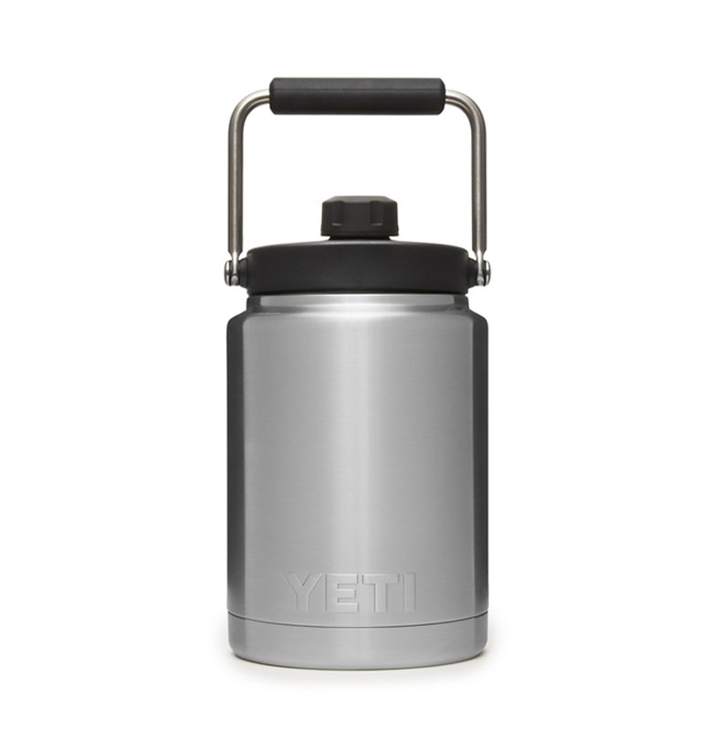 Yeti - Rambler Half Gallon Jug - Stainless Steal
