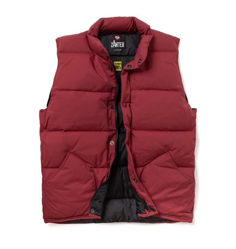 Zanter---6712-Original-Down-Vest---Burgundy-1