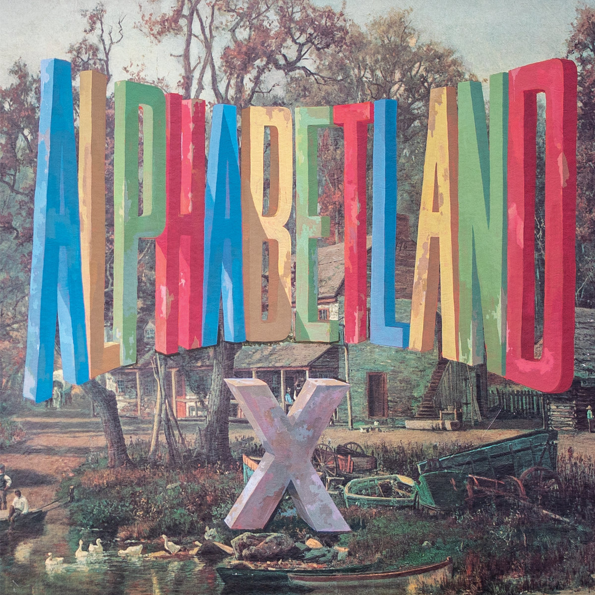 X -  Alphabetland (Ltd. Edition Color Vinyl) - LP
