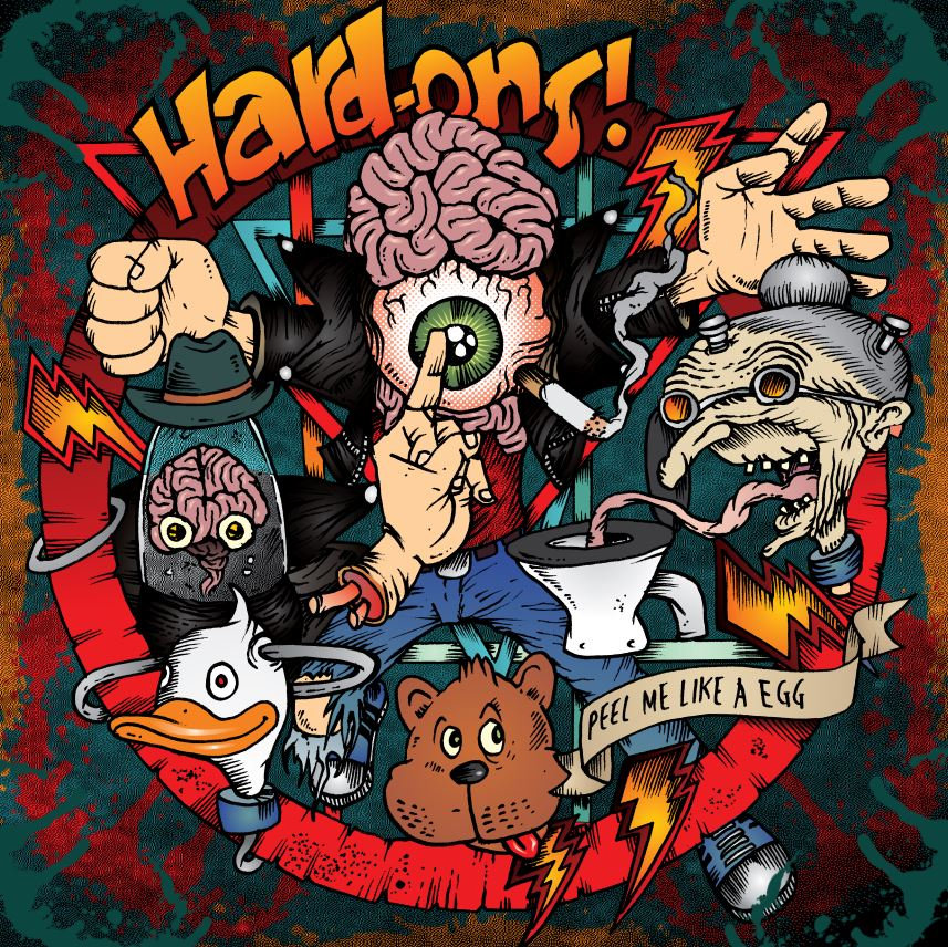 Hard-Ons - Peel Me Like An Egg - LP