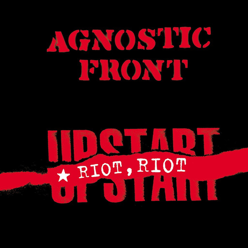 Agnostic Front - Riot Riot Upstart (Black/Red Splatter) - LP