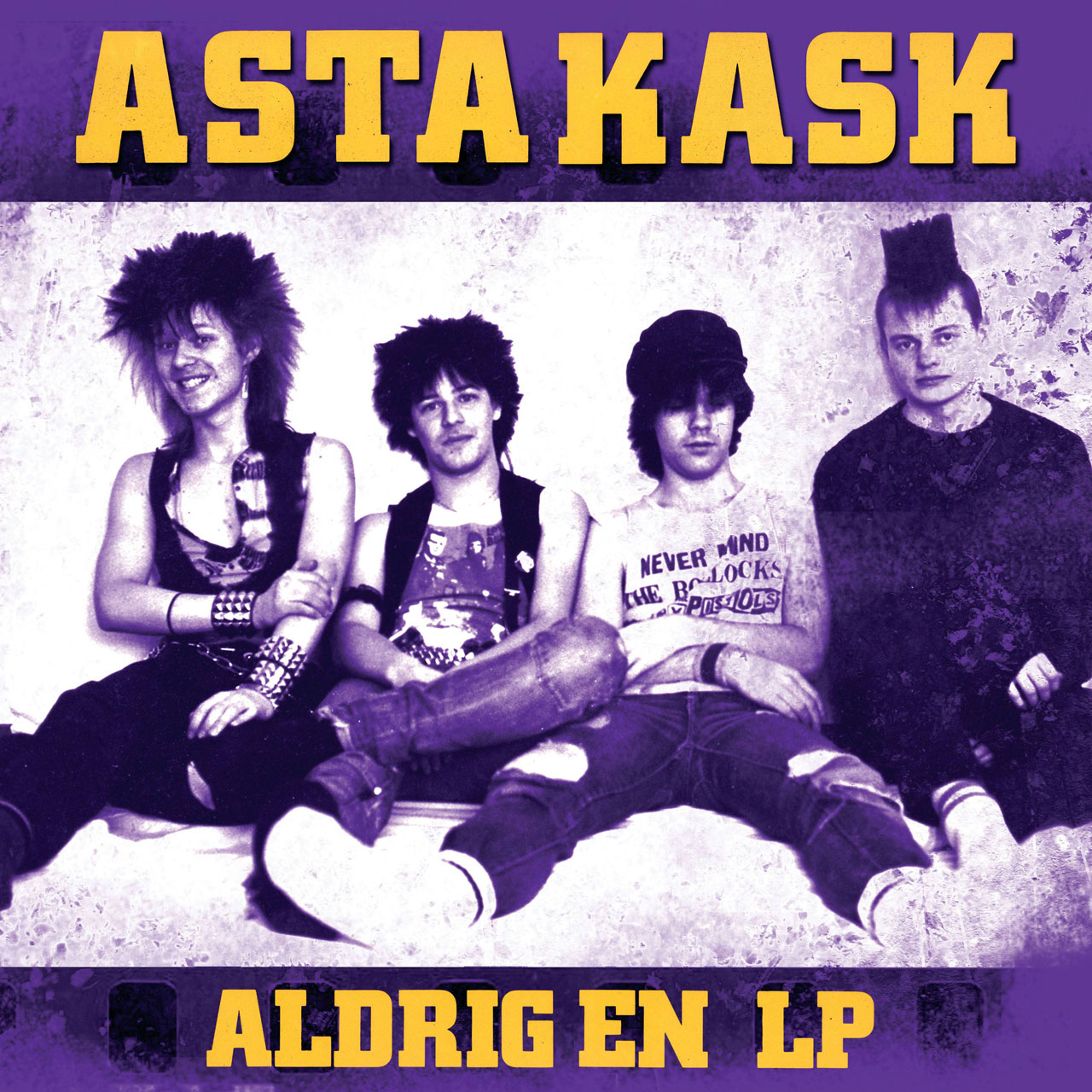 Asta Kask - Aldrig En LP (Yellow Vinyl) - LP