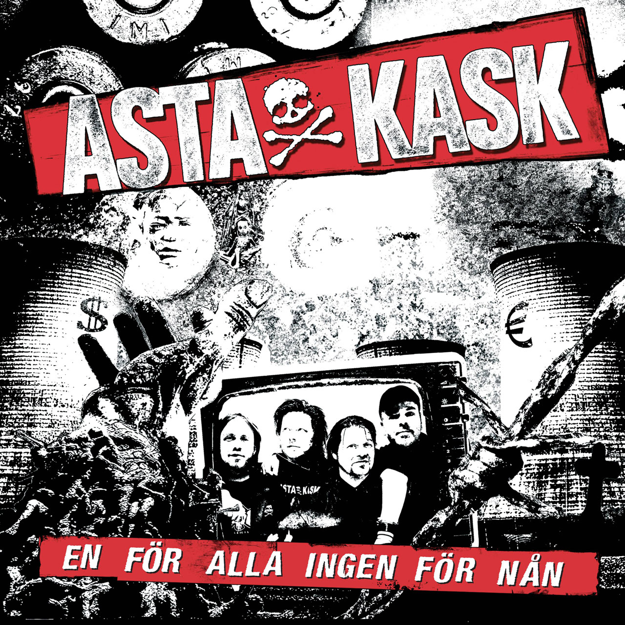 Asta Kask - En För Alla Ingen För Nån (White Vinyl) - LP