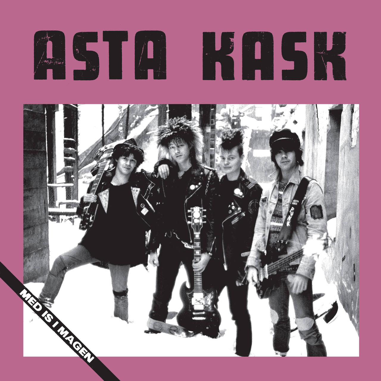 Asta Kask - Med Is I Magen (Red Vinyl) - LP
