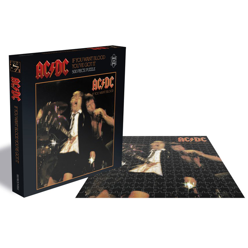 AC/DC - If You Want Blood You´ve Got It (500 Pieces) - Puzzle