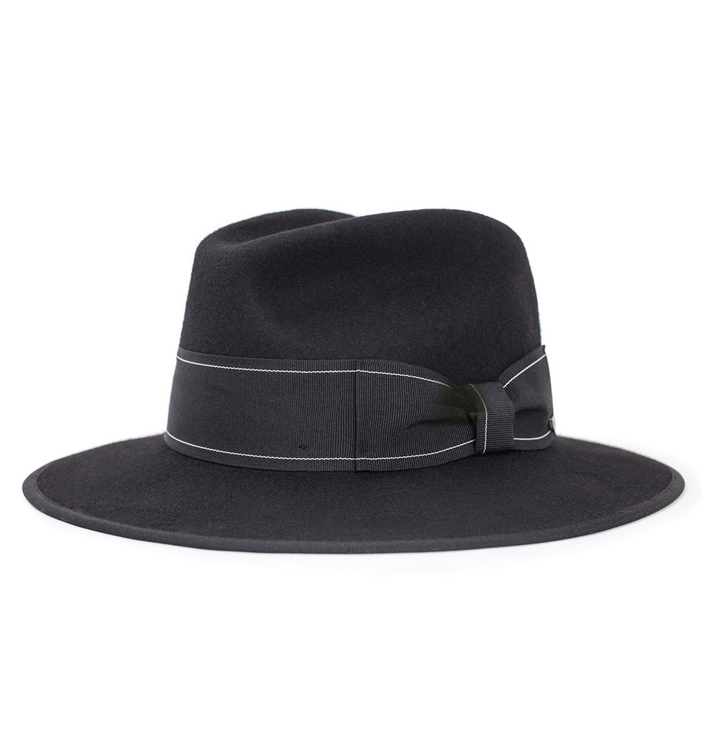 Brixton X Hard Luck - Watsonville HL Fedora - Black