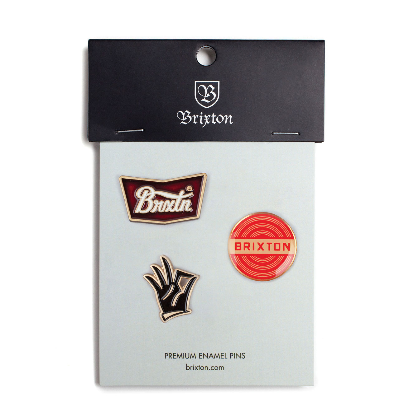 Brixton - OK Pin Pack X 3