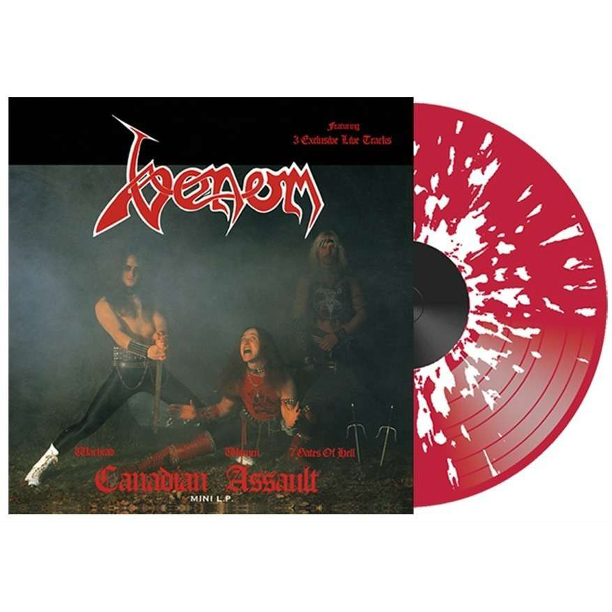 Venom - Canadian Assault (Splatter Vinyl) - LP