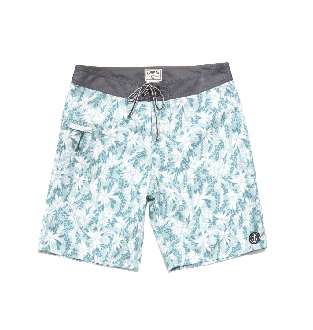 Captain Fin - Tropical Tinder Boardshort