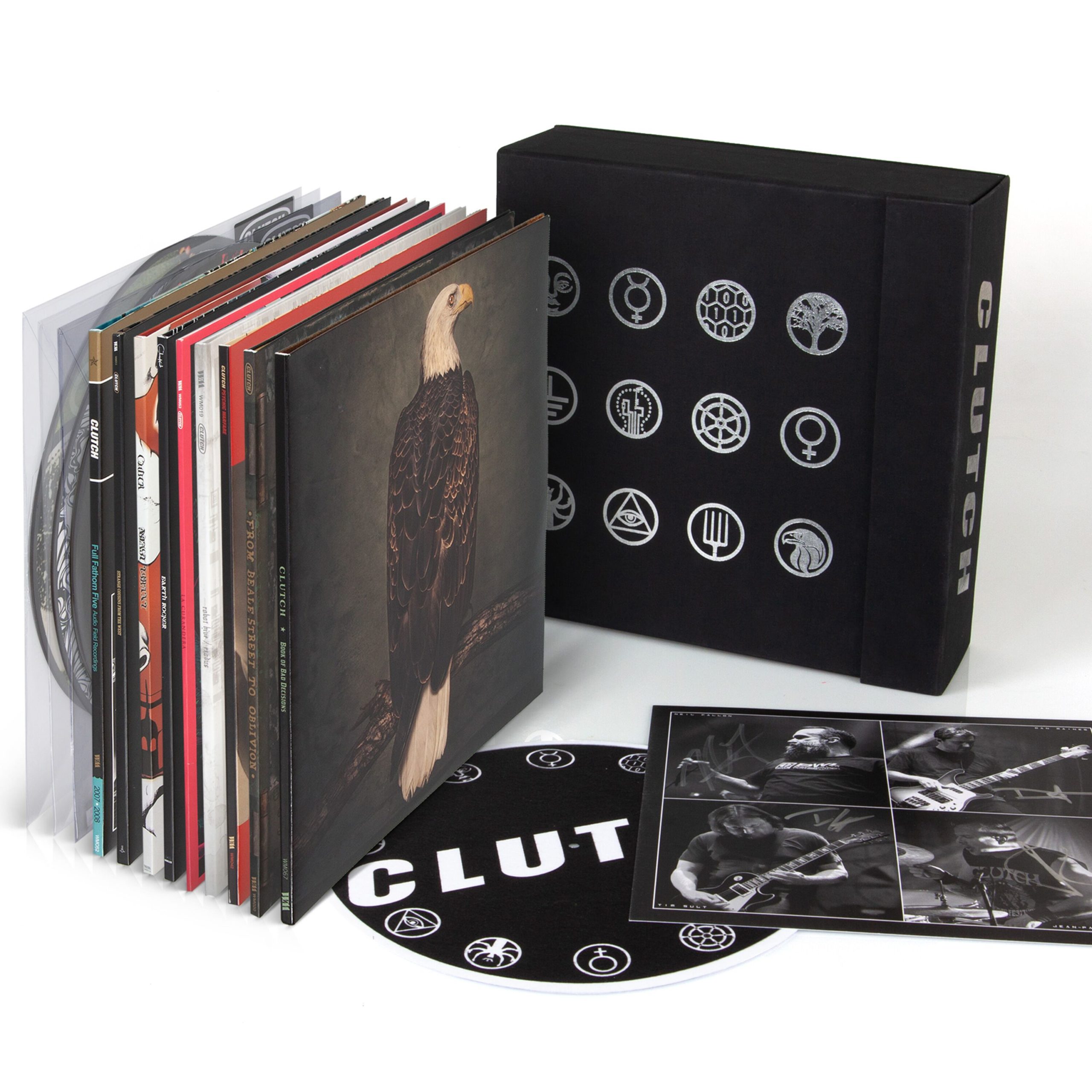 Clutch - The Obelisk (Box Set)(RSD 2020) - 18 x LP + Slipmat + Signed Art 