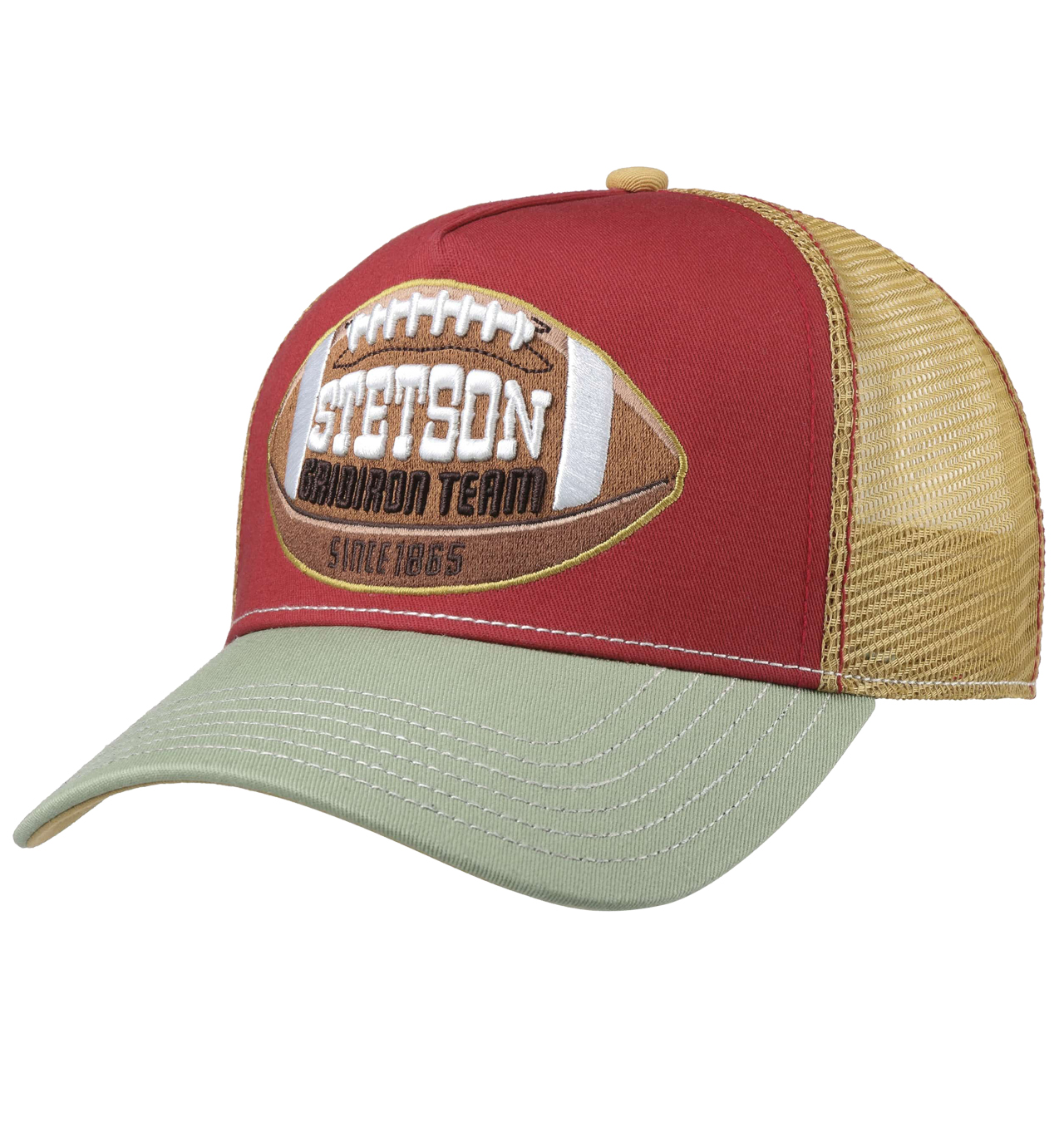 Stetson - College Football Trucker Cap - Red