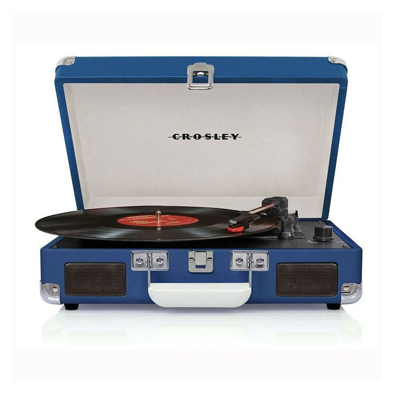 Crosley - Cruiser Deluxe Turntable - Navy