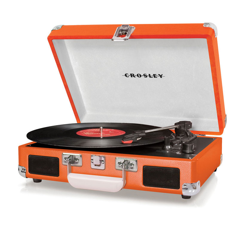 Crosley Cruiser Deluxe Record Player Orange