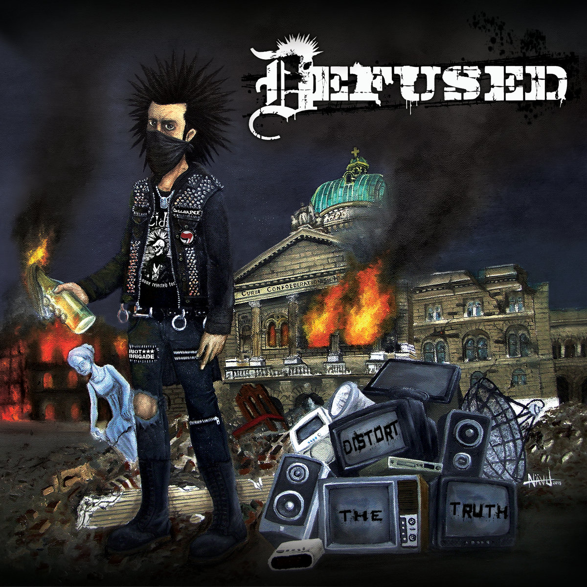 Defused - Distort the truth - LP