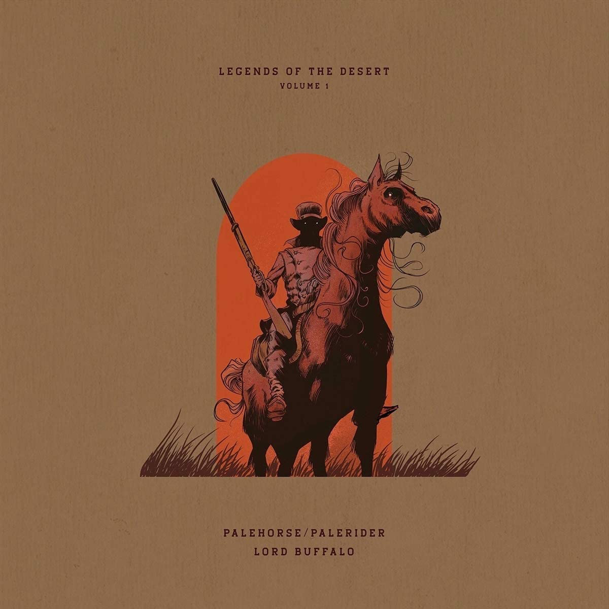 Palehorse/Palerider + Lord Buffalo - Legends Of The Desert: Volume 1 - LP