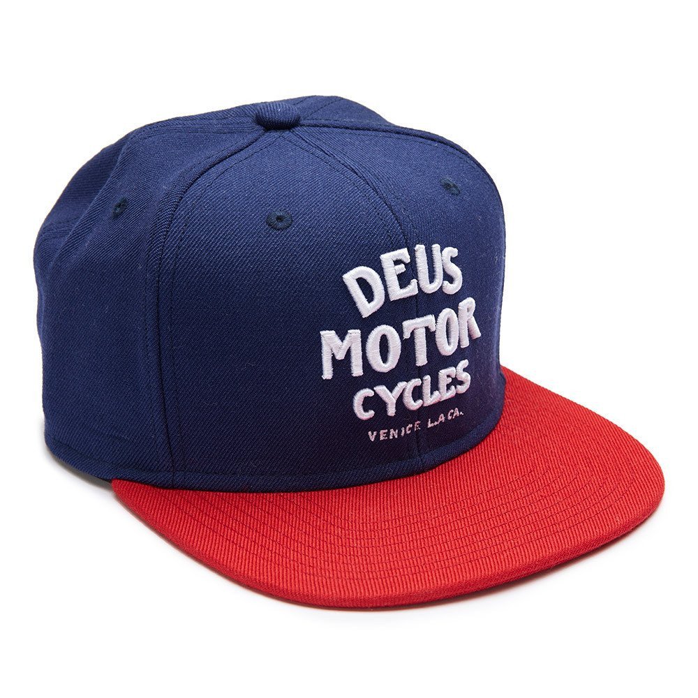 Deus Ex Machina - Motor Baseball Cap - Navy/Red