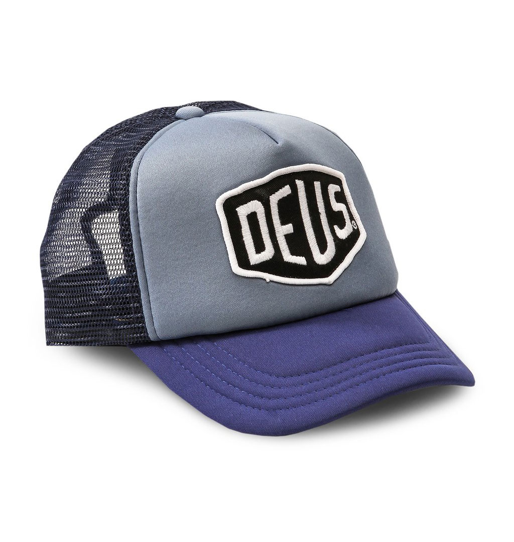 Deus - Baylands Trucker Cap - Blue/Navy