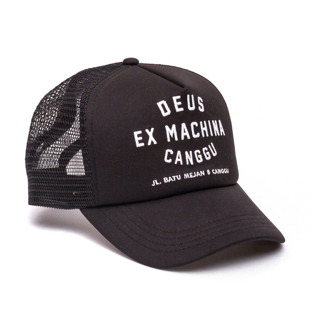 Deus - Canggu Address Trucker Cap - Black