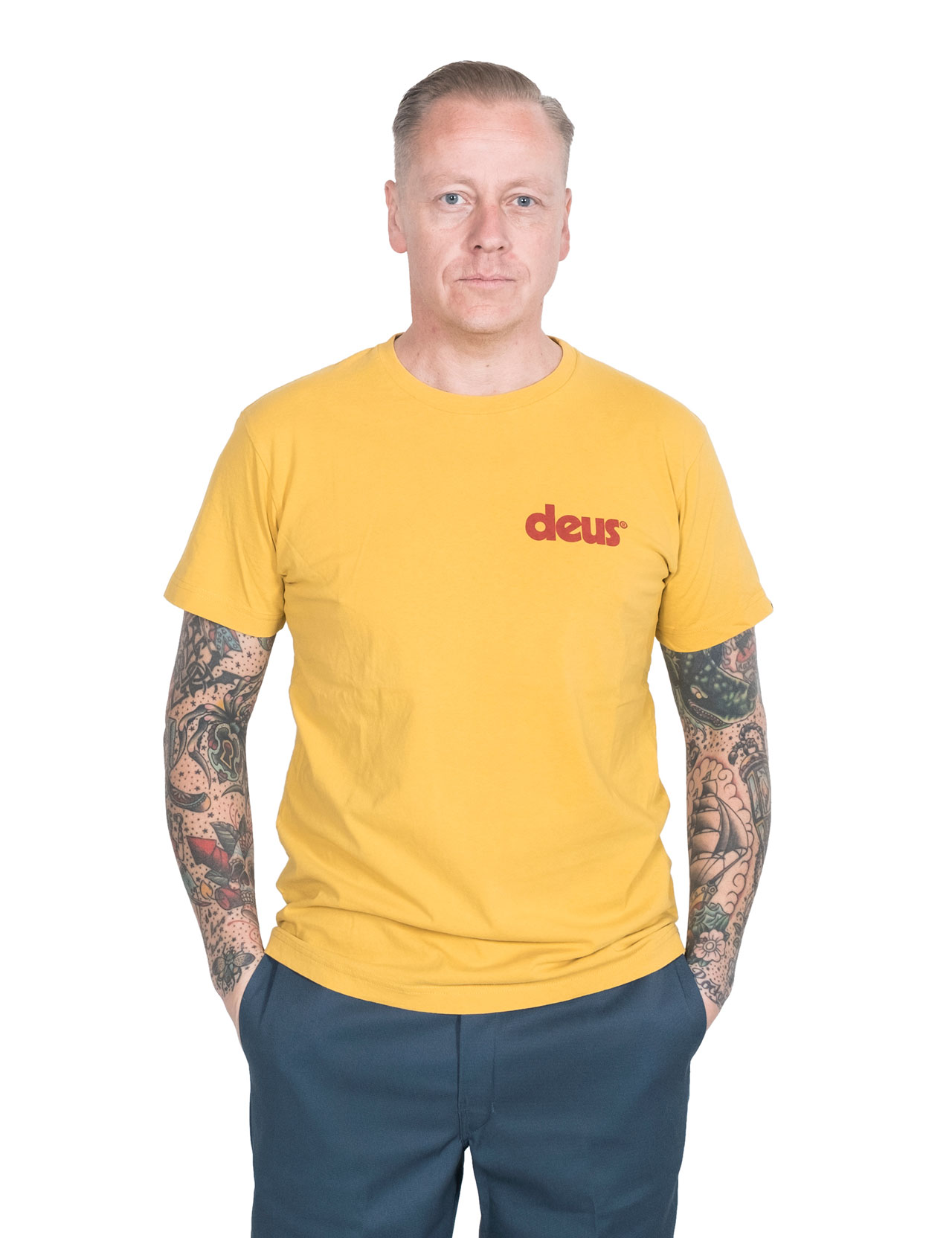 Deus - Planet Saving Tee - Gold