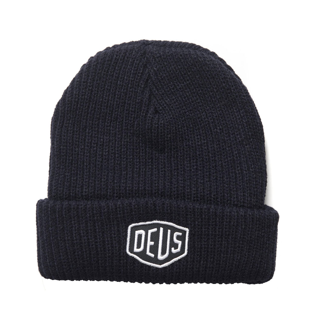 Deus - Shield Beanie - Navy