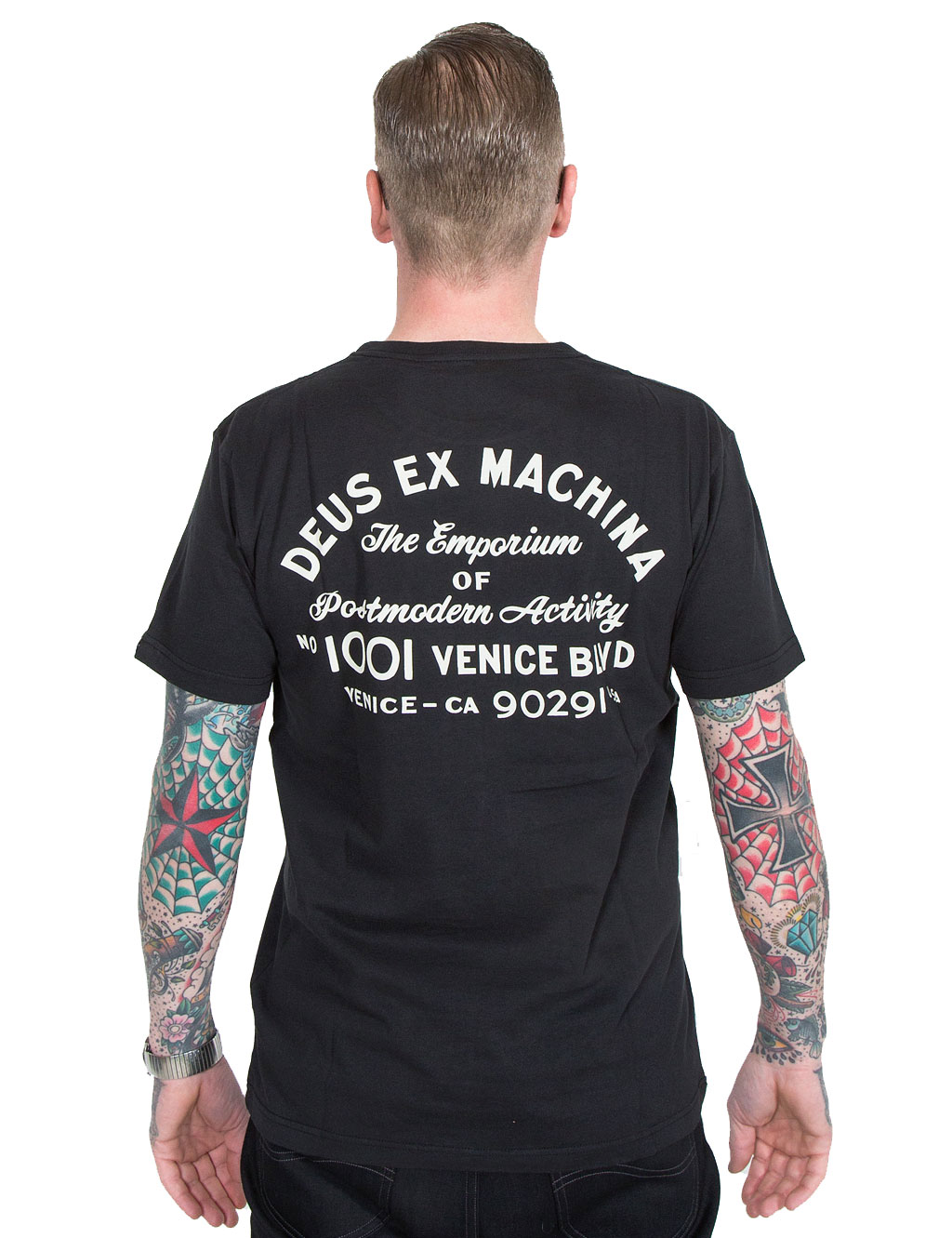 Deus - Venice Address Pocket Tee - Black
