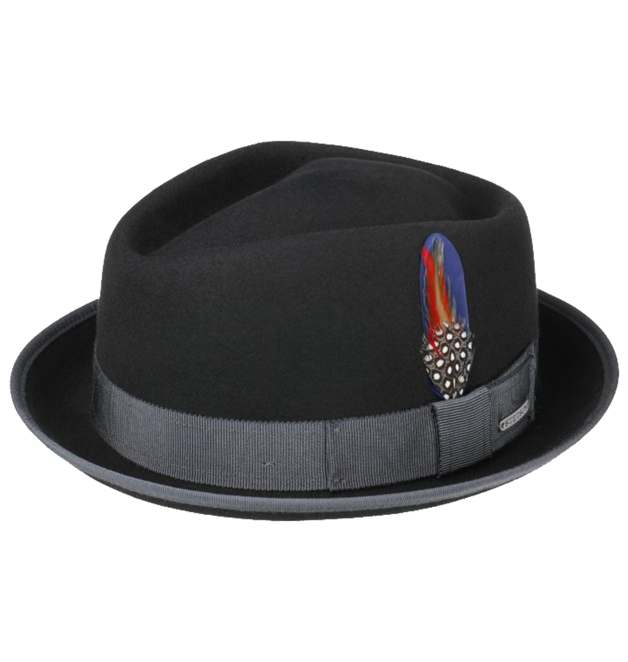 Stetson - Hulett Diamond Wool Hat With Cashmere - Black