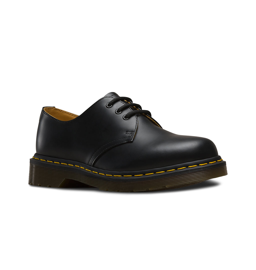 Dr Martens - 1461 3-Eye Shoe - Black Smooth
