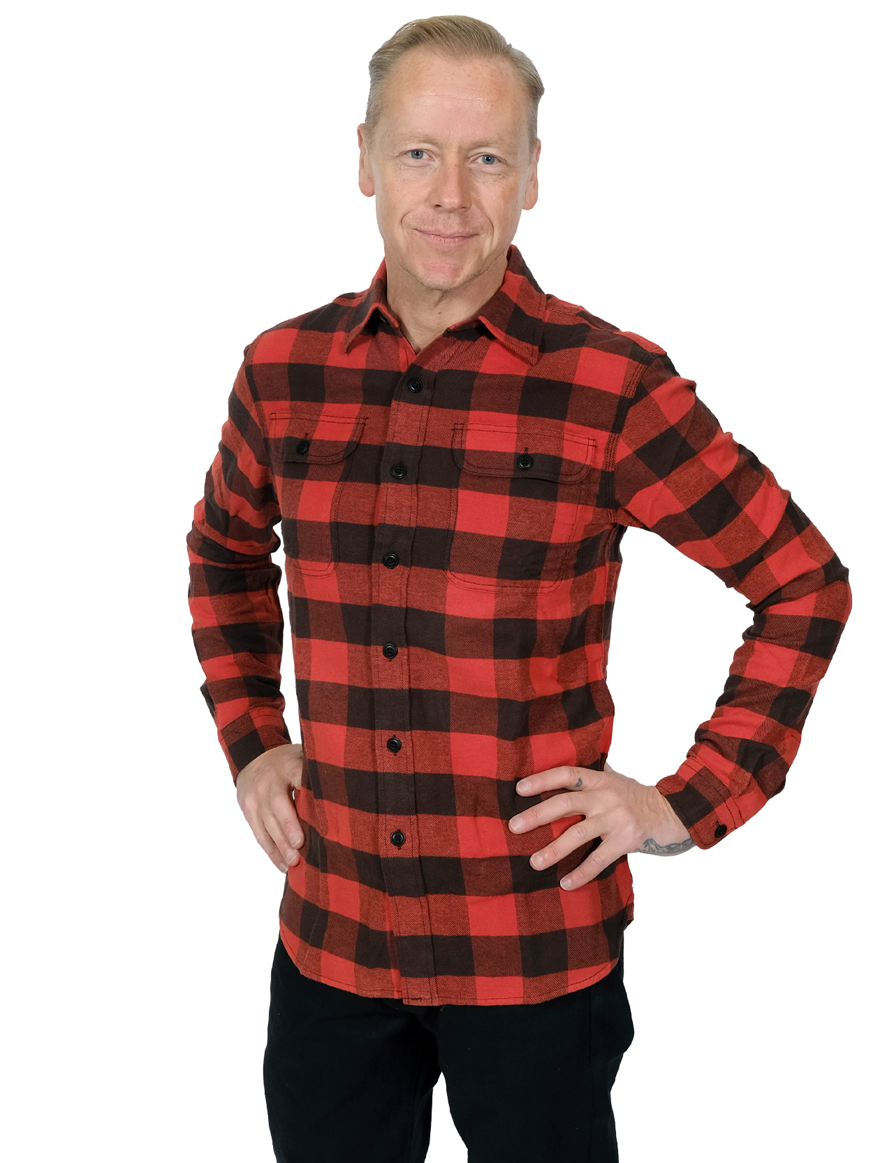 Triumph - Dual Shock Flannel Shirt - Red