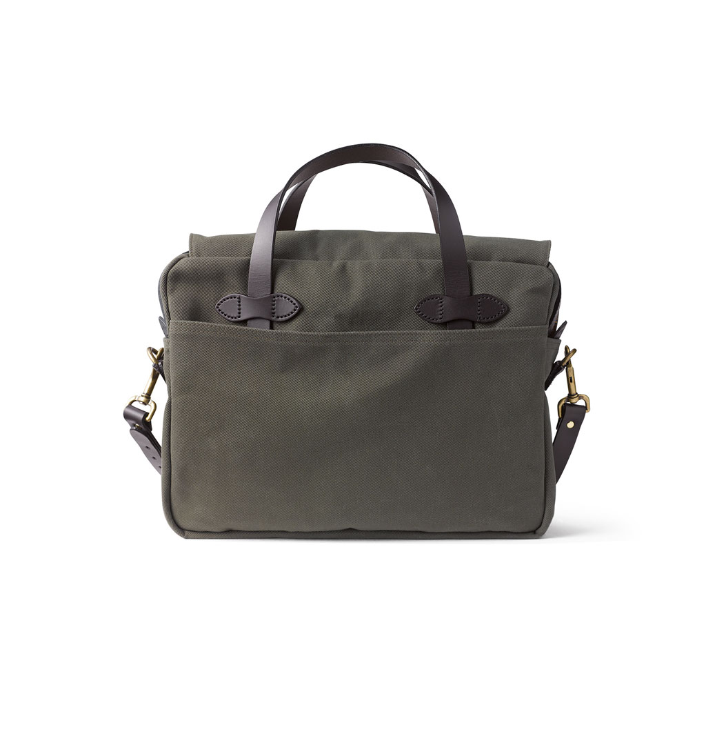 Filson Rugged Twill Original Briefcase Otter Green