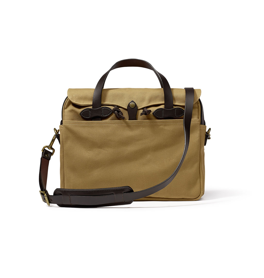 Filson - Rugged Twill Original Briefcase - Tan