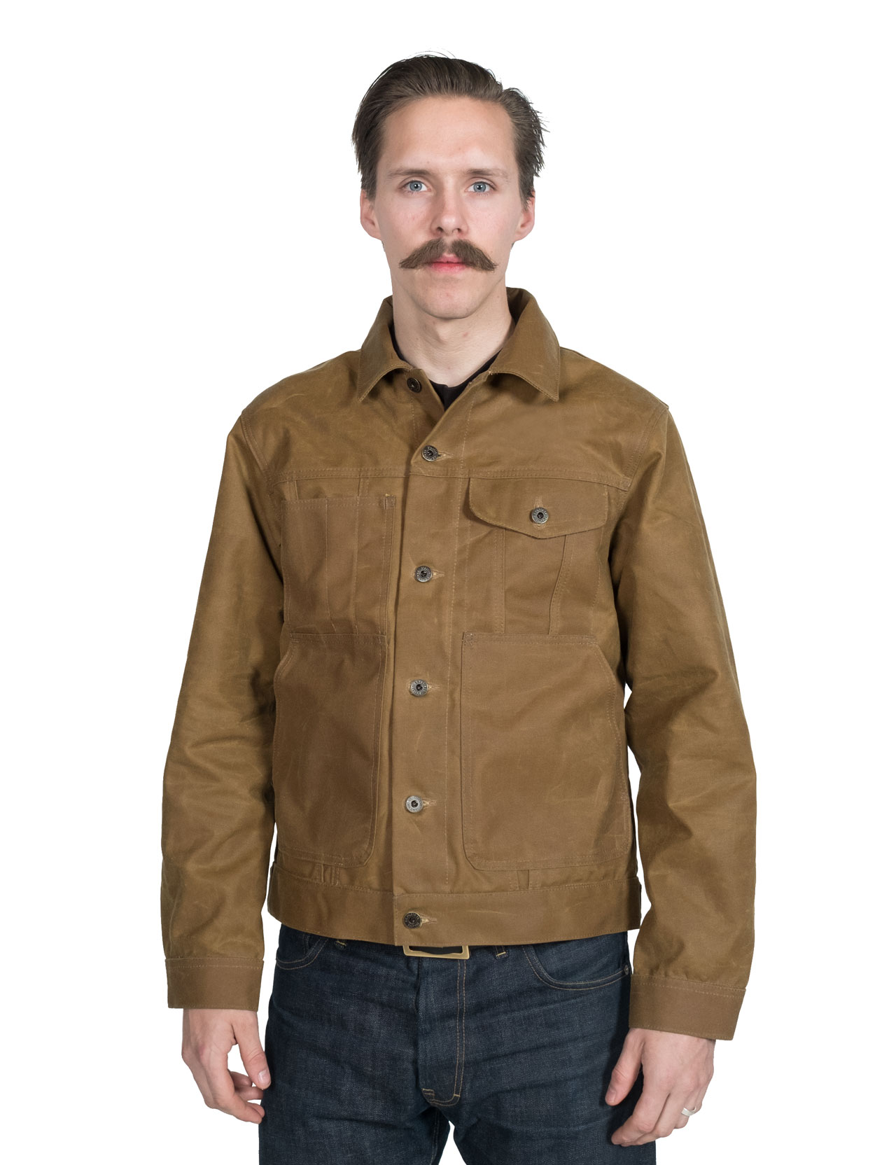 filson tin cloth short lined cruiser jacket