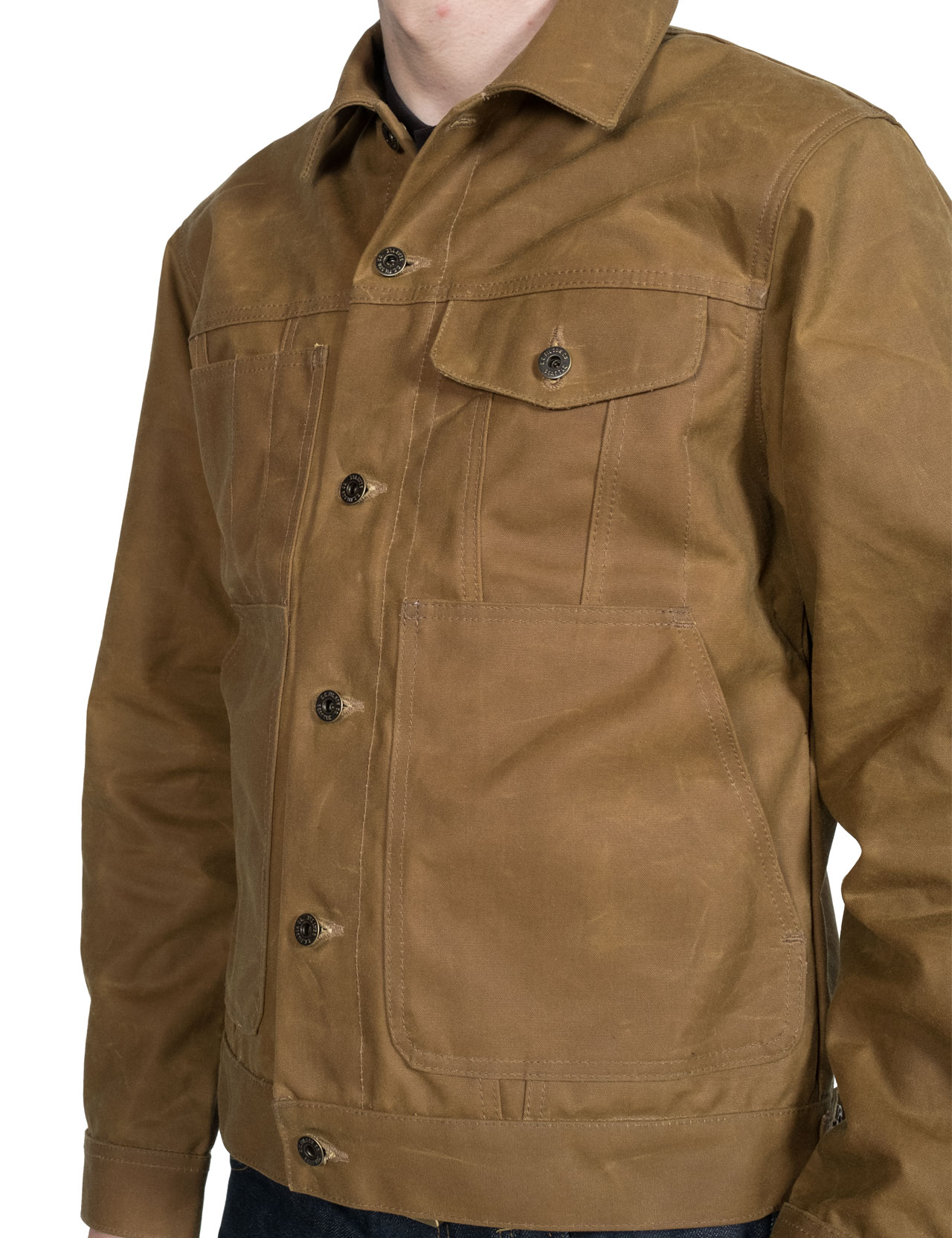 tan short jacket