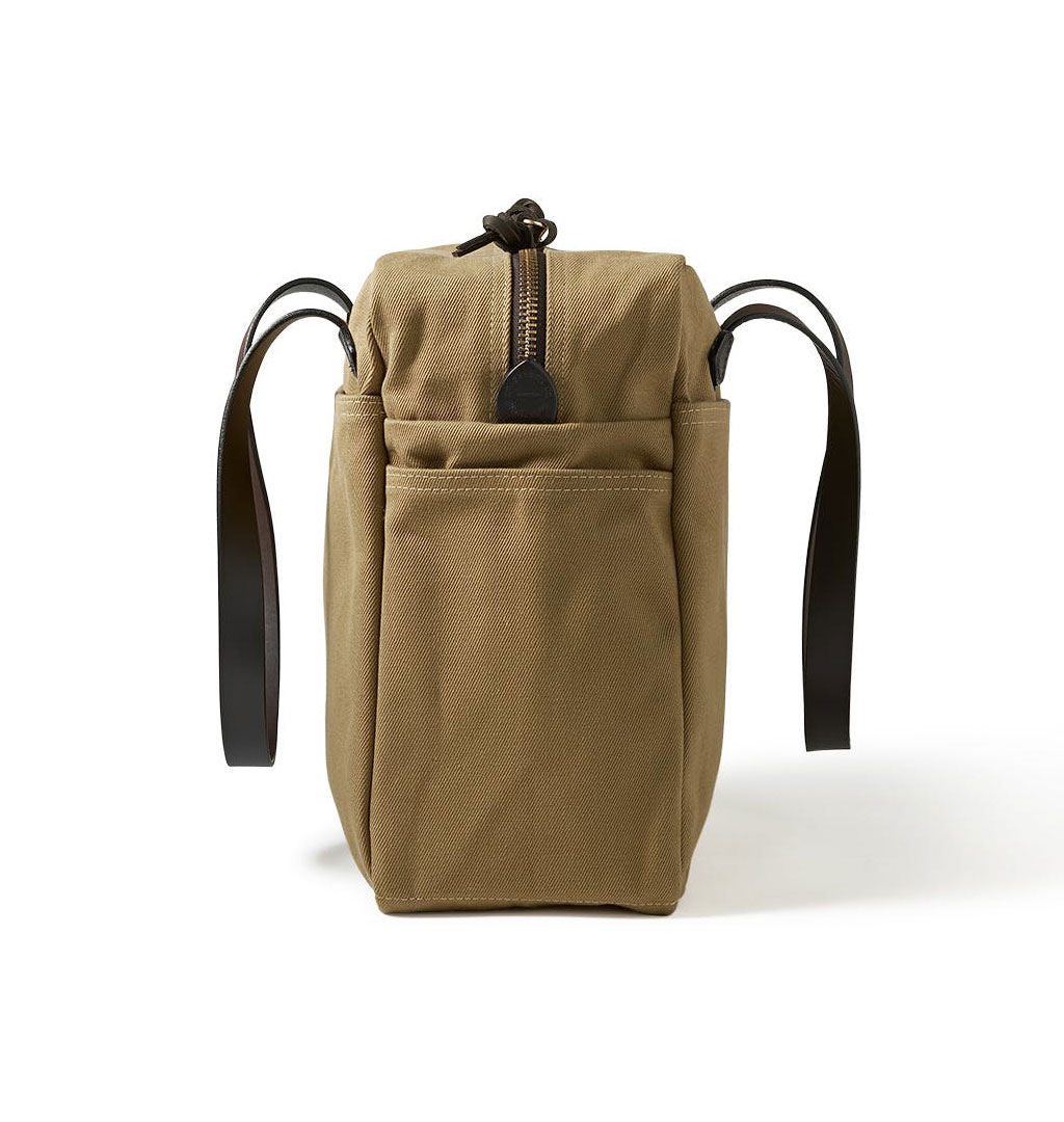 Filson - Tote Bag With Zipper - Tan Filson - Tote Bag With Zipper - Tan