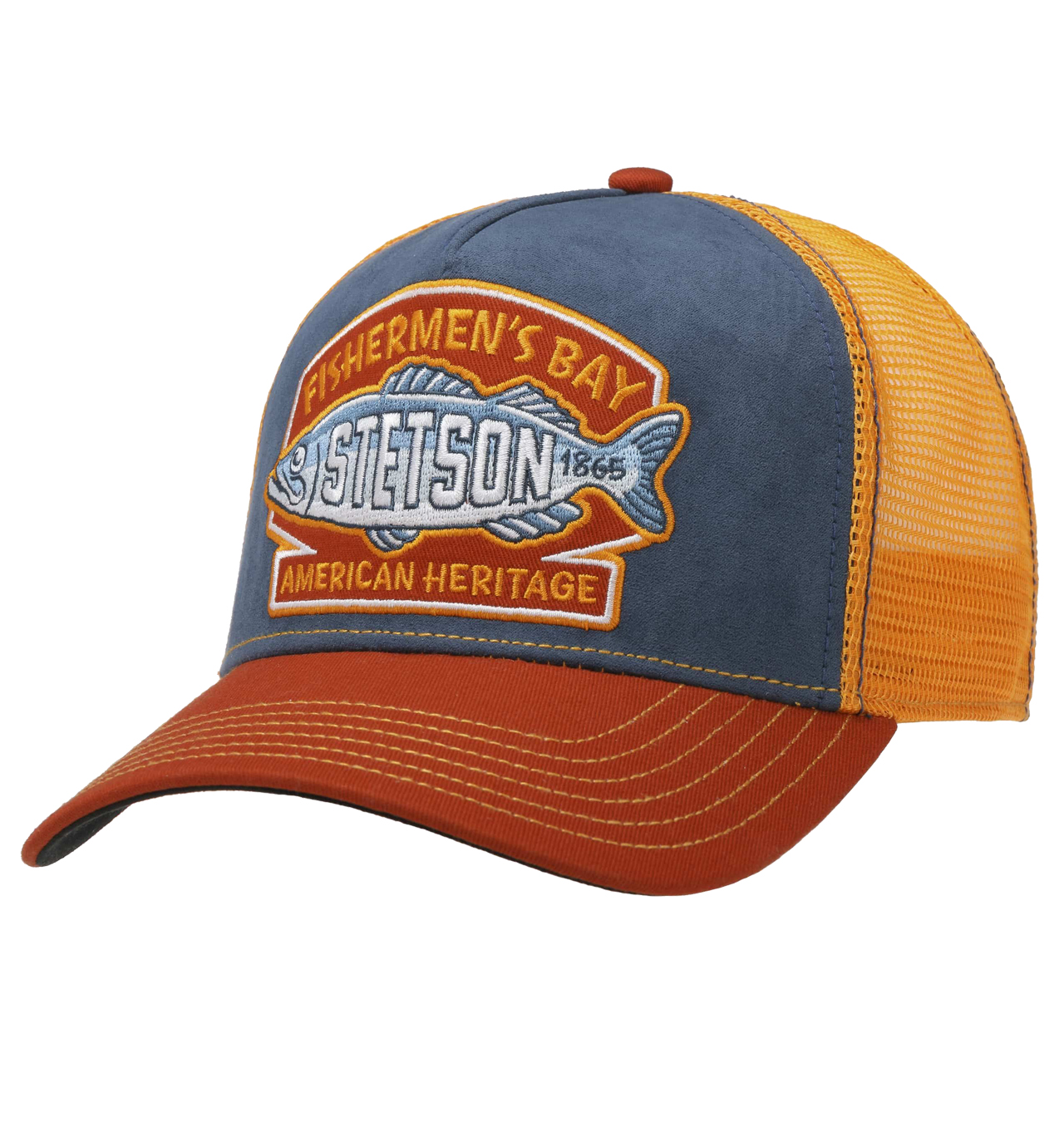 Stetson - Fishermen´s Bay Trucker Cap - Orange