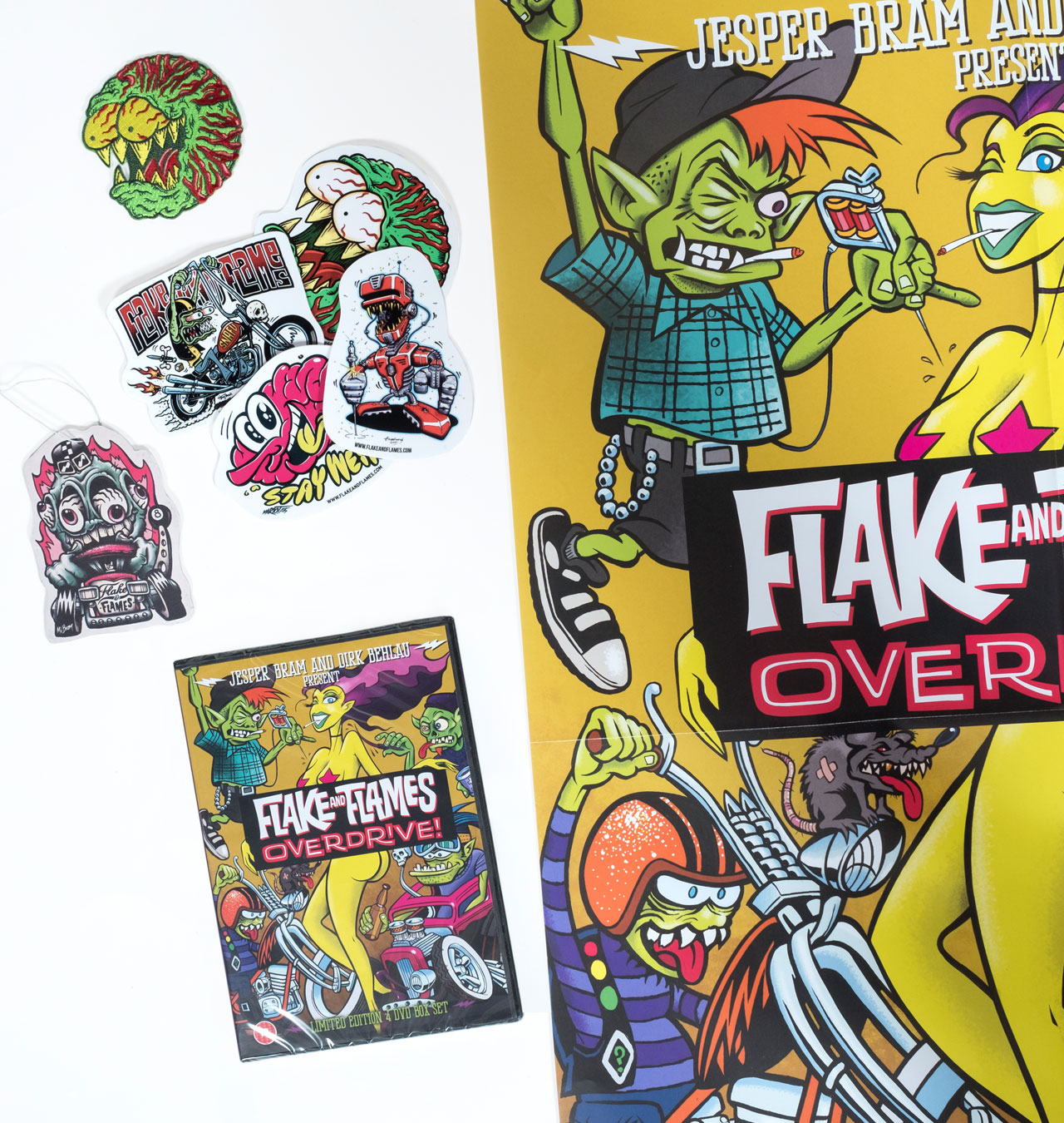 Flake & Flames - Overdrive Maximum Launch Pack