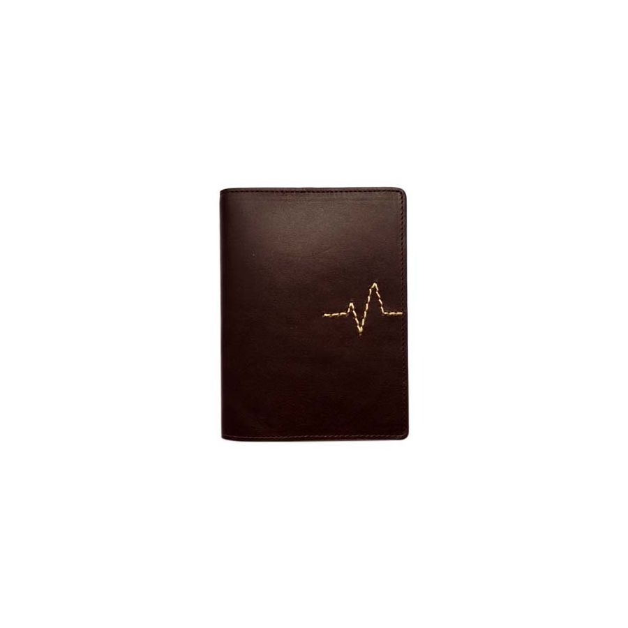 Flying Zacchinis - Bohr Passport Case - Brown