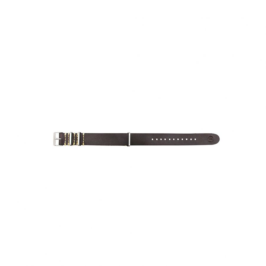 Flying Zacchinis - N.A.T.O. Leather Watch Band - Brown