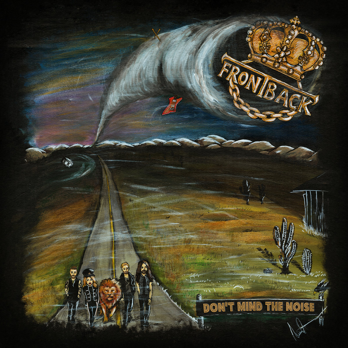 Frontback - Don´t Mind The Noise (RSD2020)(Gold Vinyl) - LP