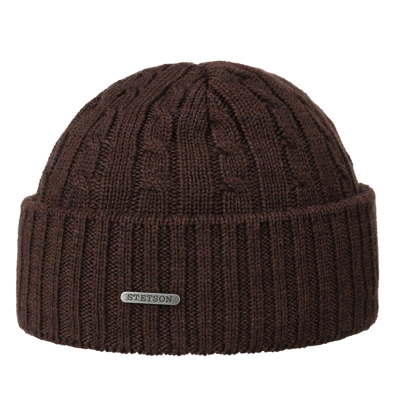 Stetson - Georgia Wool Knit Hat - Dark Brown