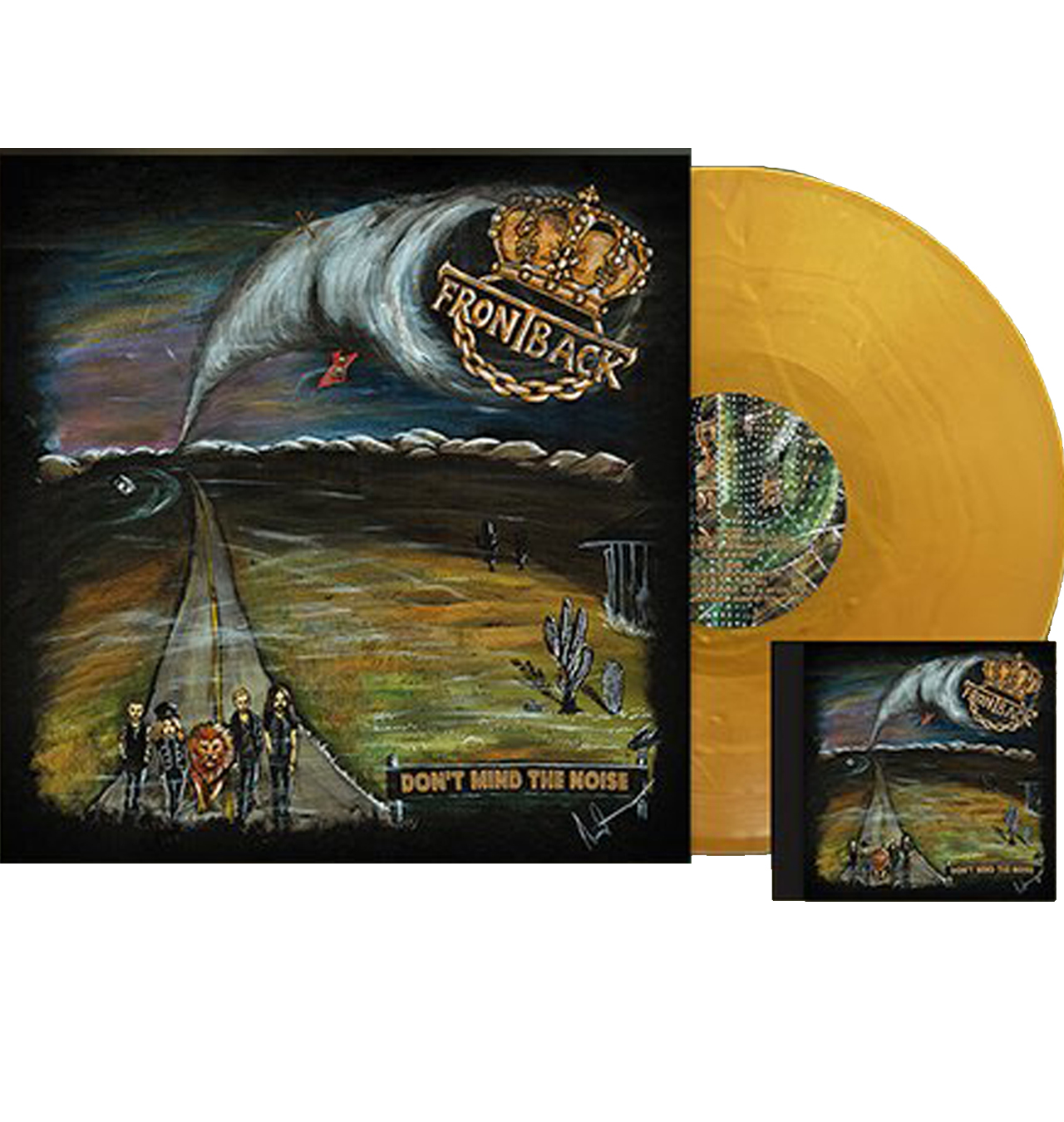 Frontback - Don´t Mind The Noise (RSD2020)(Gold Vinyl + CD) - LP + CD