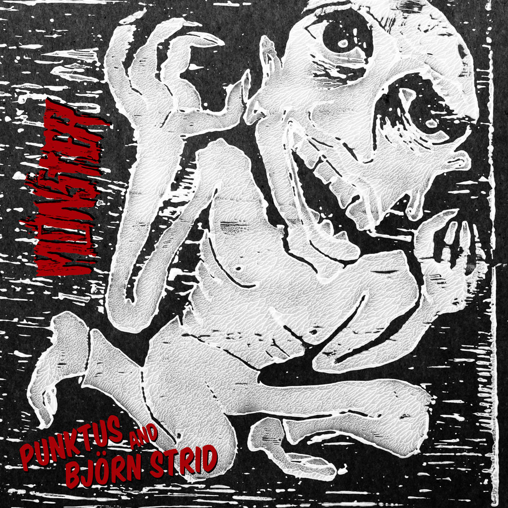 Punktus And Björn Strid - Monster - 7´´ Red Vinyl