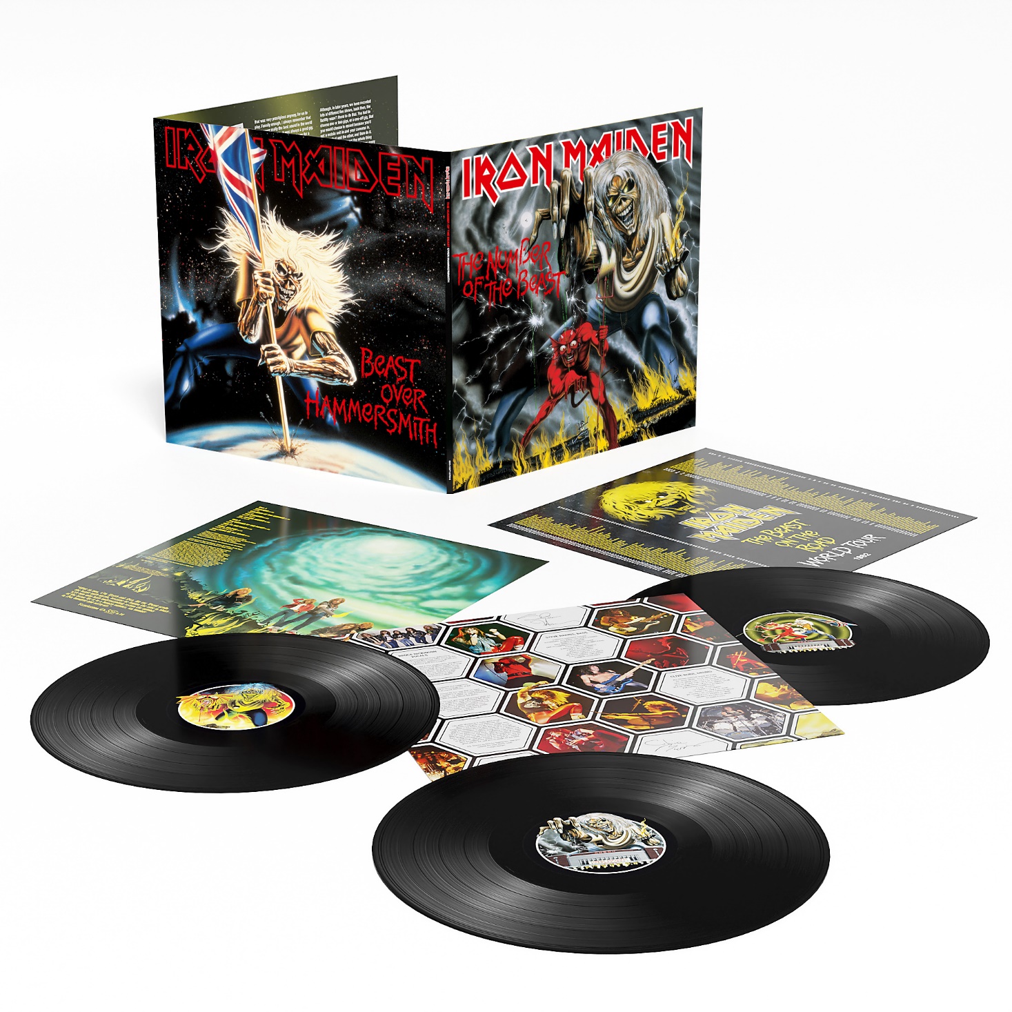 Iron Maiden - Number of the beast (40th ann) Ltd Gatefold - 3 x LP