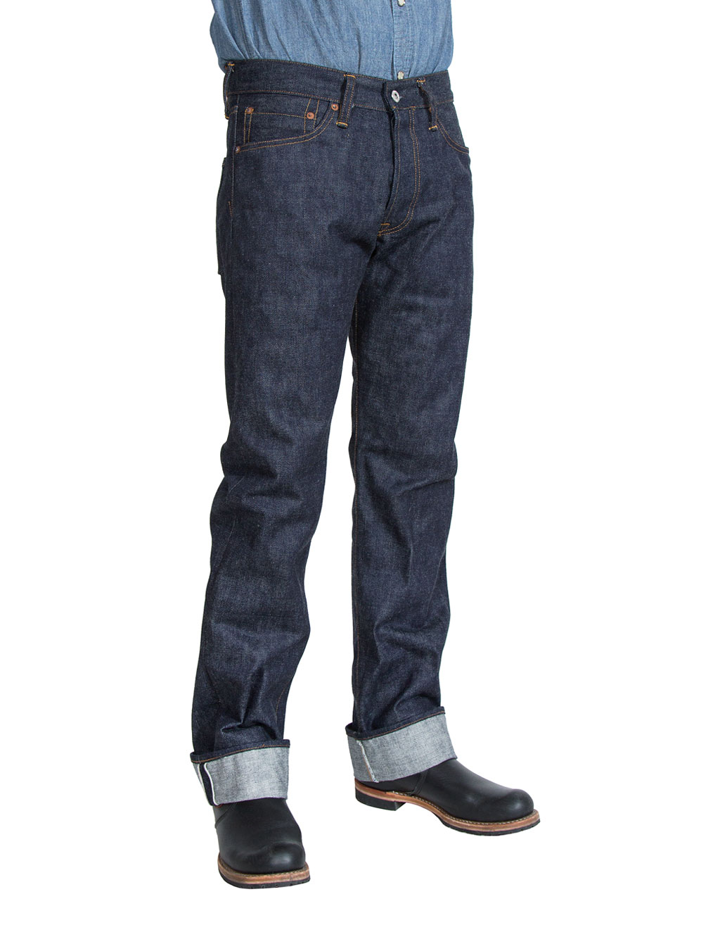 Indigofera - Clint No 2 S-T-P-F Selvage Jeans - 16oz